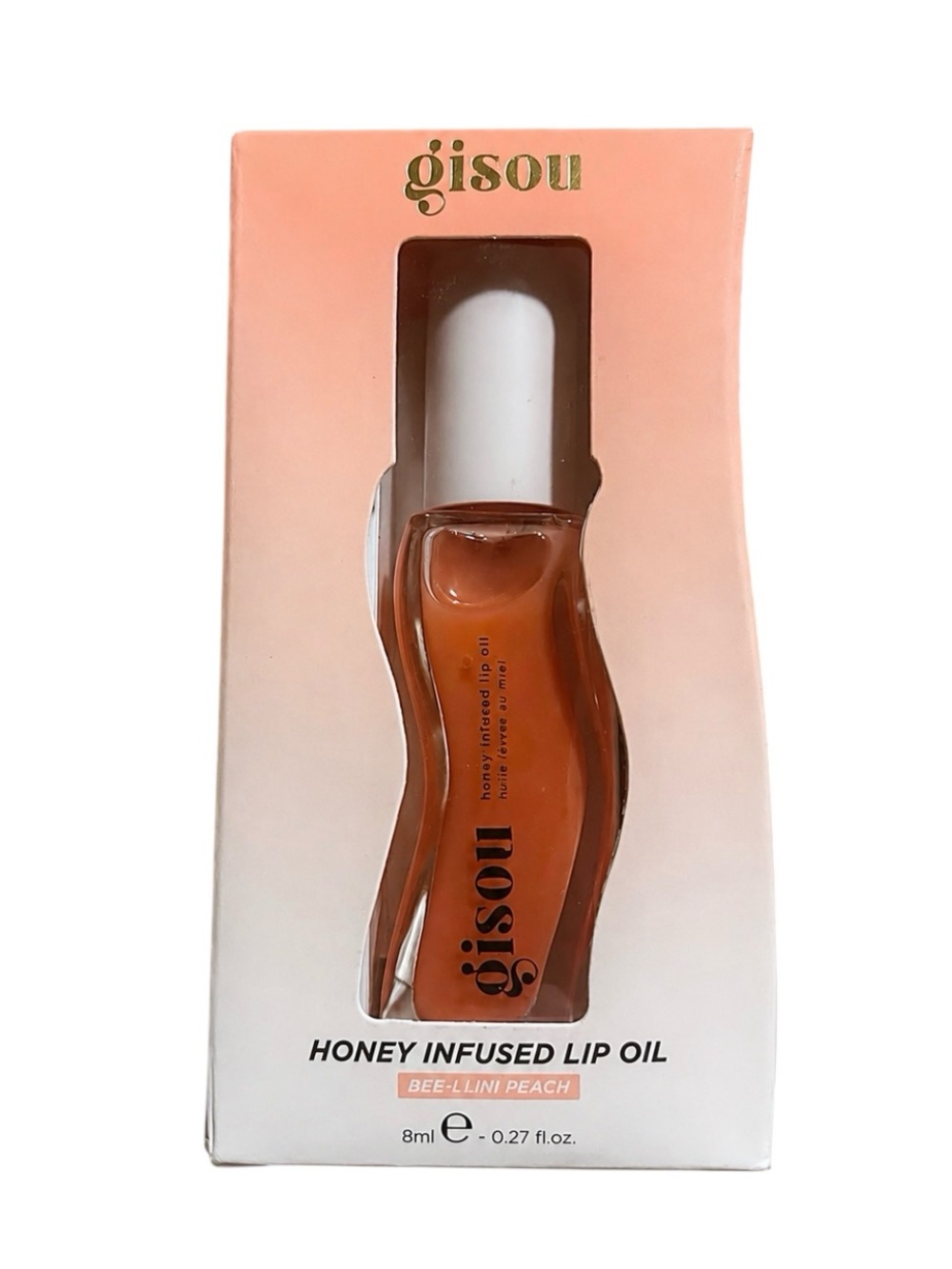 Gisou Honey Infused Lip Oil — Bee-Lini Peach (Peach)